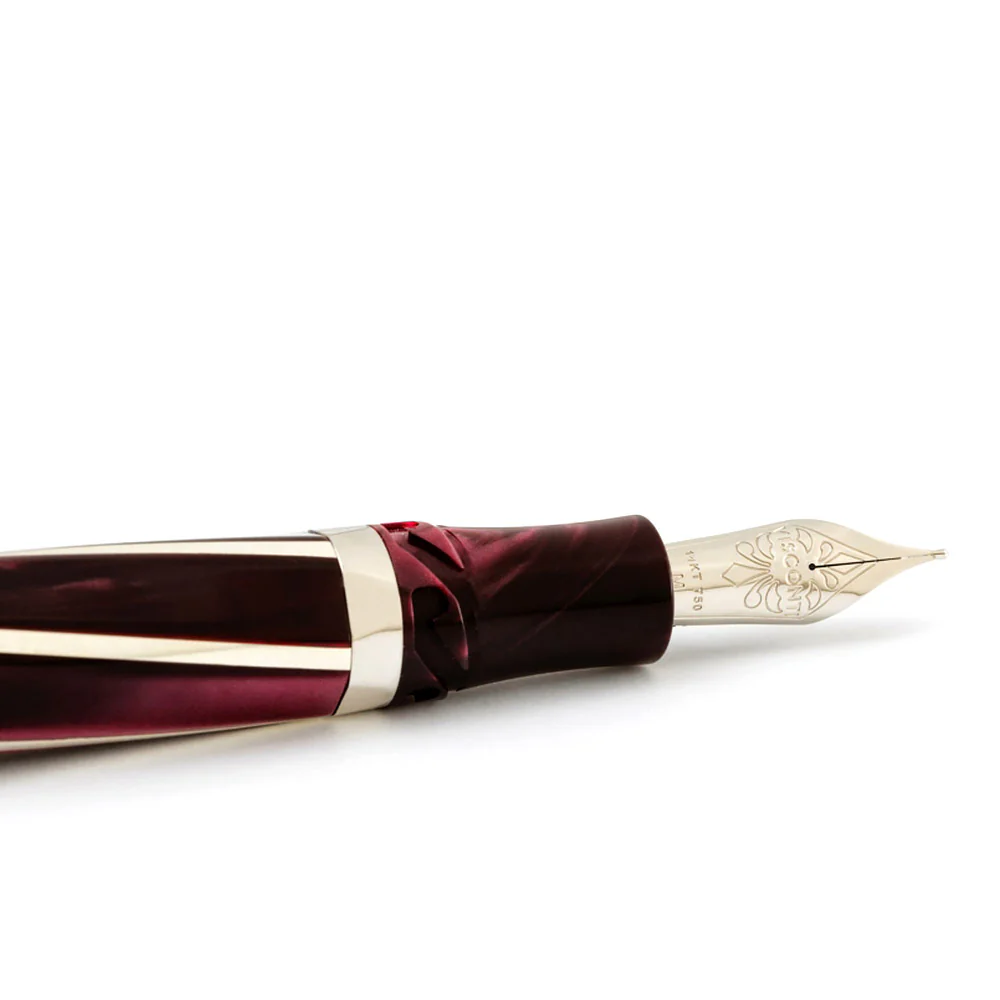 Visconti Divina Elegance Fountain Pen Bordeaux - Image 2