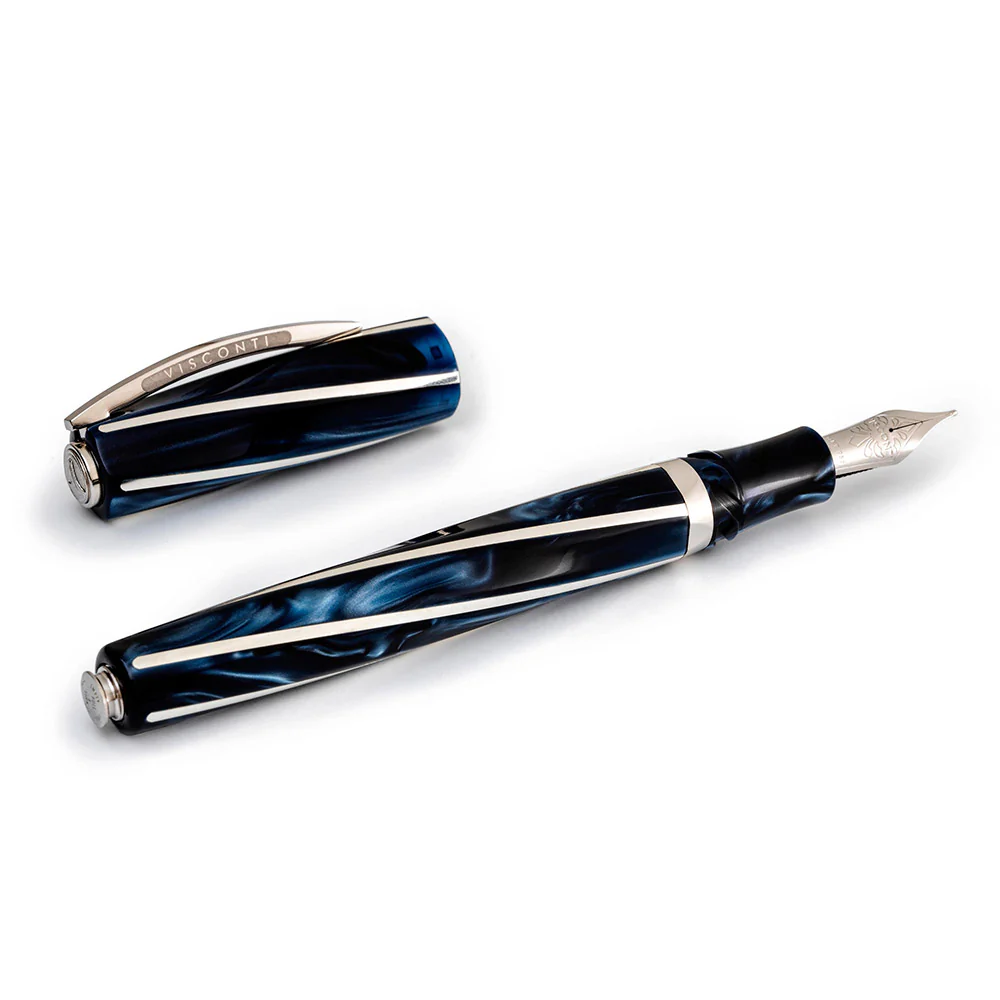 Visconti Divina Elegance Fountain Pen Imperial Blue - Image 3