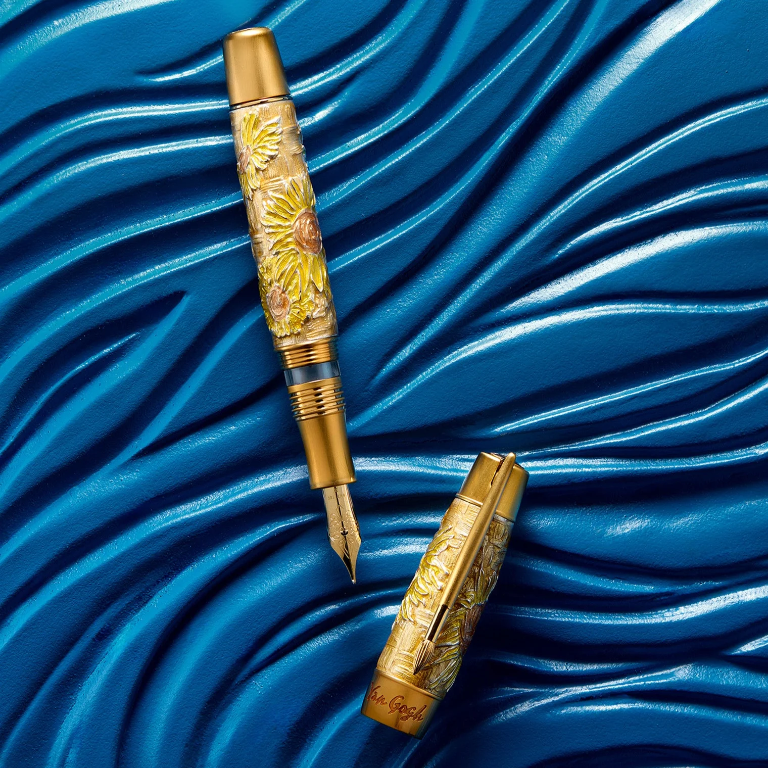 Visconti Dreaming Sunflowers Limited Edition Fountain Pen - Image 9