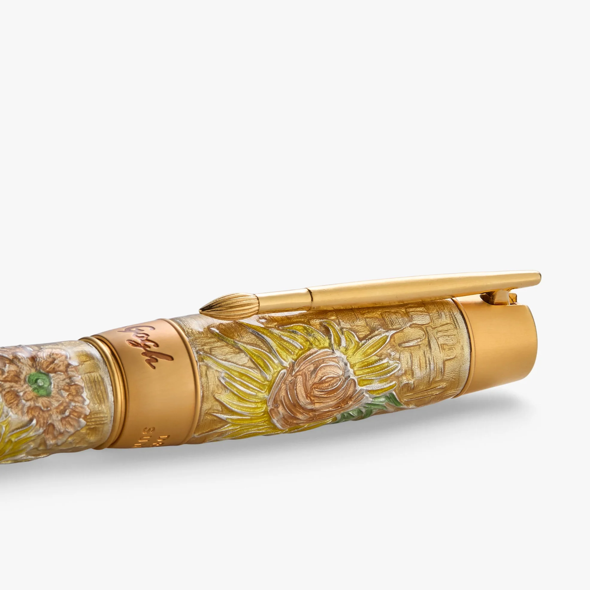 Visconti Dreaming Sunflowers Limited Edition Rollerball Pen - Image 4