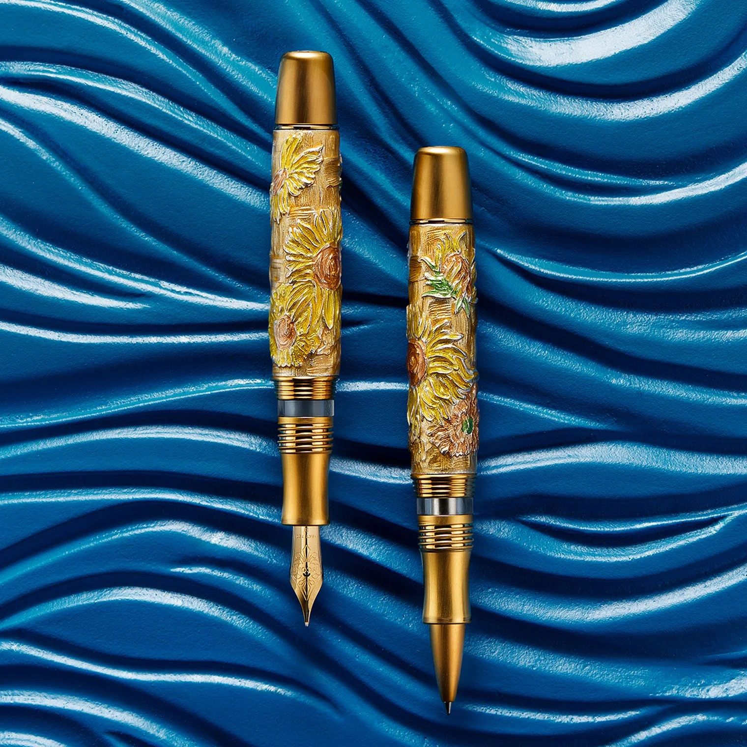 Visconti Dreaming Sunflowers Limited Edition Rollerball Pen - Image 7