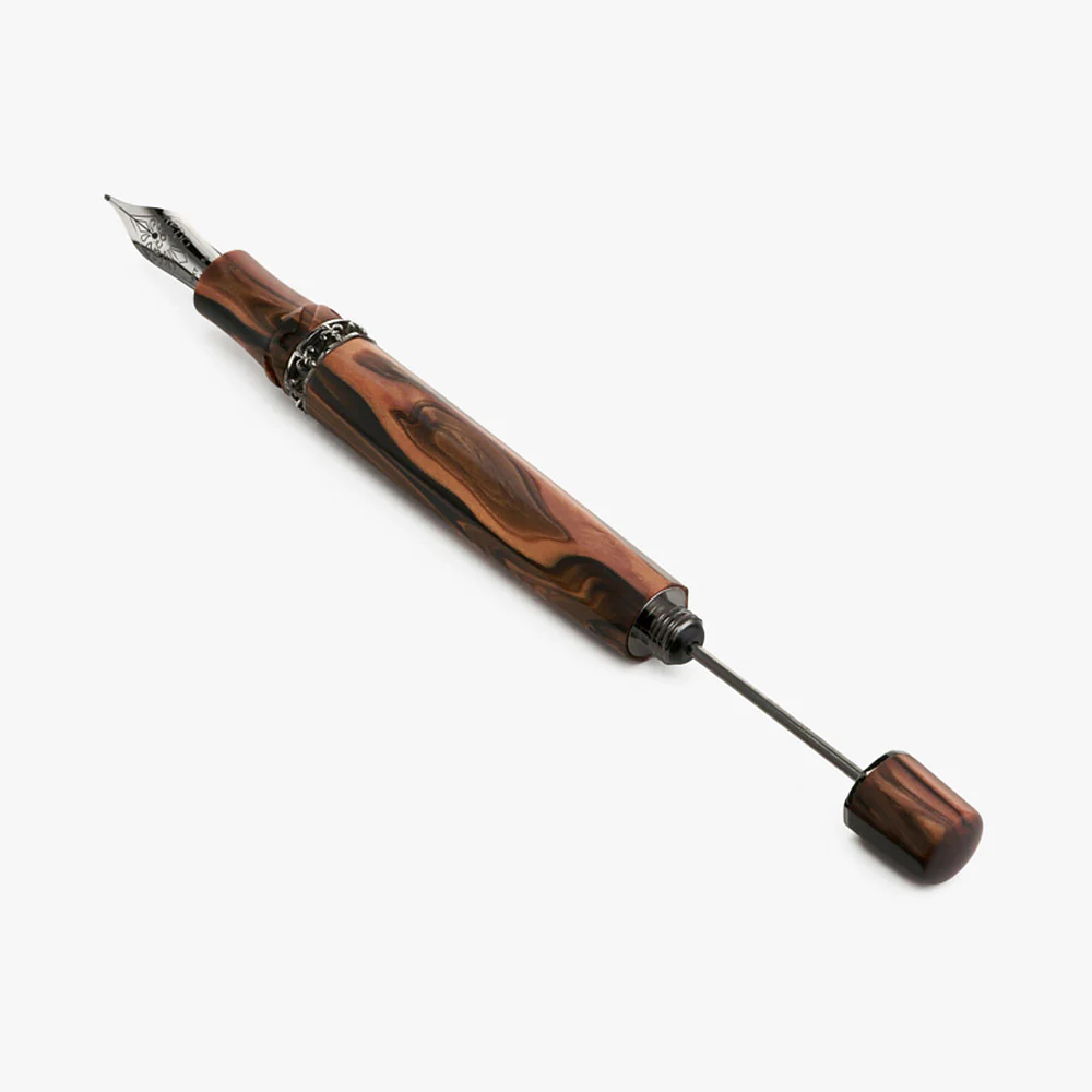 Visconti Medici Radica DS Ruthenium Fountain Pen - Image 2
