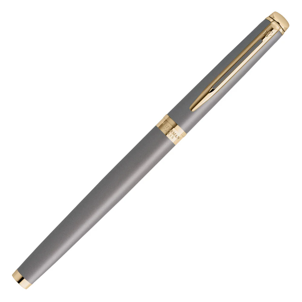 Waterman Hemisphere Fountain Pen Stone Grey with Gold Trim - Image 4