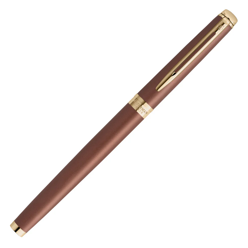 Waterman Hemisphere Rollerball Pen Copper Red with Gold Trim - Image 4