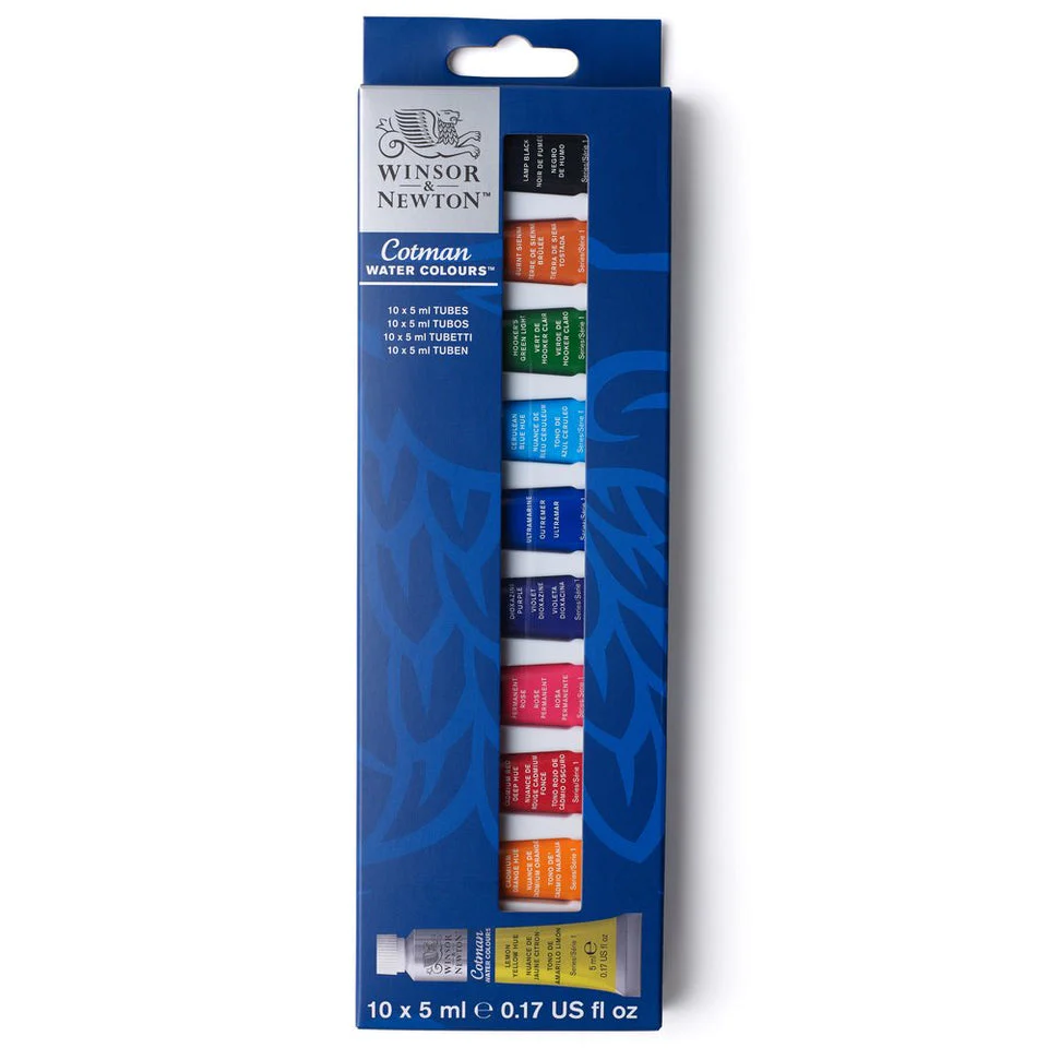Winsor & Newton Cotman Watercolour 5ml Tube Set - Image 4
