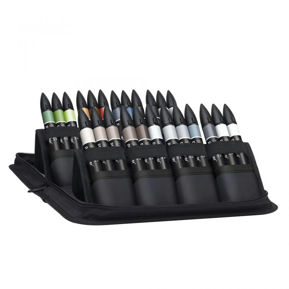 Winsor & Newton ProMarkers Set of 24 Architecture - Image 2