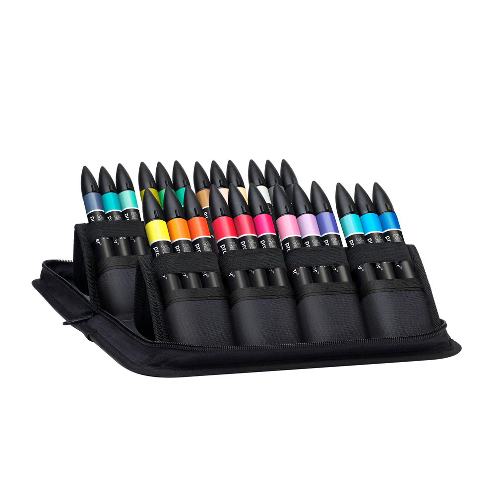 Winsor & Newton ProMarkers Set of 24 Arts and Illustration - Image 4