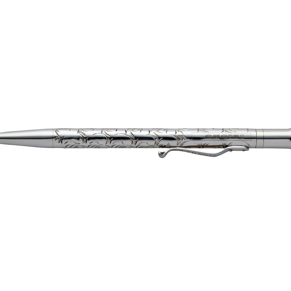 Yard O Led Perfecta Victorian Sterling Silver Ballpoint Pen - Image 3