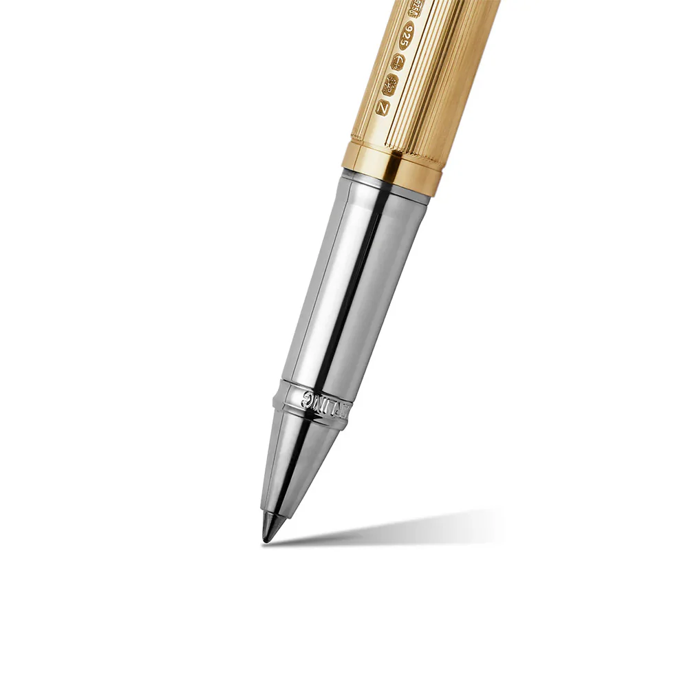 Yard O Led Pinstripe 72 Gold Vermeil Standard Rollerball Pen - Image 3