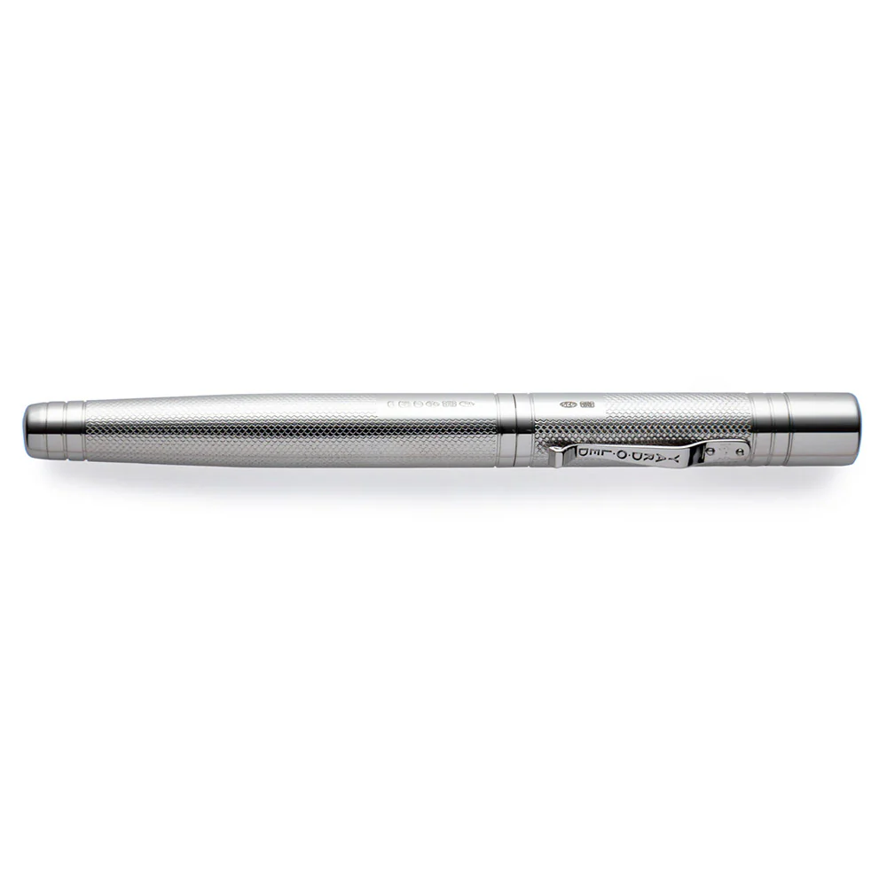 Yard O Led Viceroy Grand Barley Sterling Silver Fountain Pen - Image 4