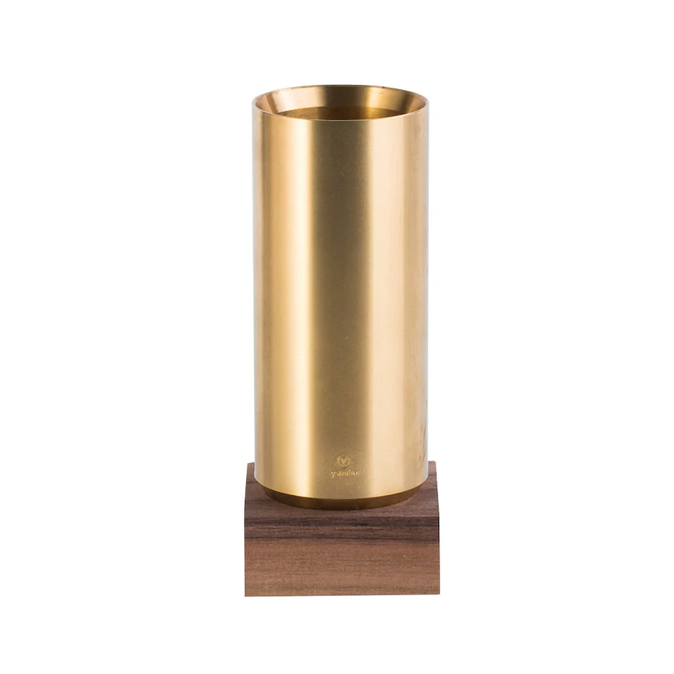 YStudio Classic Reflect Pen Container Brass