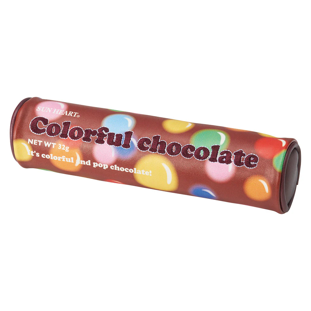 Yup! Pencil Case Pen Pouch Colorful Chocolate