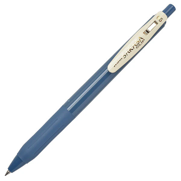 Zebra Sarasa Clip Gel Rollerball Pen 0.5 Vintage Colours - Image 4