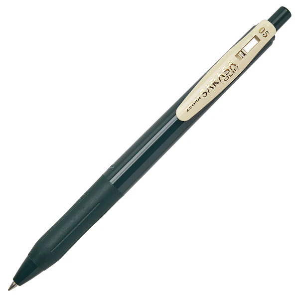 Zebra Sarasa Clip Gel Rollerball Pen 0.5 Vintage Colours - Image 6